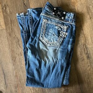 Miss Me Women's Blue Boot Cut Jeans